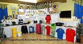 Banner 10. Vereinspokalschießen der Gemeinde Reut bei den Buchbergschützen Reut