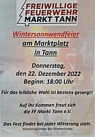 Logo Wintersonnwendfeier am Marktplatz