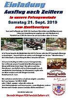 Logo Fanclub Jahresausflug - De rodn Wepsn FCB Fanclub Zeilarn e.V.