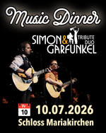 Logo Music-Dinner 🎹 Simon & Garfunkel