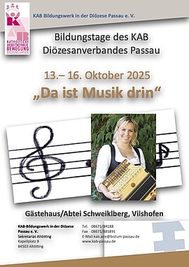 Banner Online: „Da ist Musik drin“ von 13.– 16. Oktober 2025