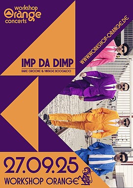 Banner IMP DA DIMP @Workshop Orange e. V.