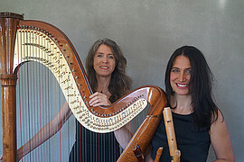 Banner Stadel-Konzert mit Caroline Schmidt-Polex und Maria Dorner-Hofmann