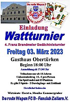 Logo Wattturnier - De rodn Wepsn FCB Fanclub Zeilarn e.V.