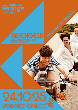 Banner #Falschgeld @Workshop Orange e. V.