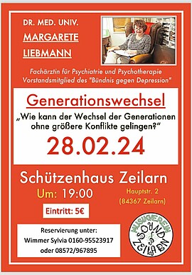 Banner Generationswechsel - "Wie kann der Wechsel der Generationen ohne größere Konflikte gelingen?"