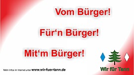 Banner 6. Jahreshauptversammlung