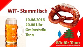 Banner WfT Stammtisch