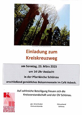 Banner Einladung zum Kreiskreuzweg