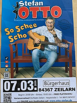 Banner Stefan Otto - Bayerisches Musikkabarett